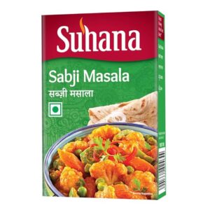 Suhana Subji Masala 50g Box Flavorful Vegetable Dishes.