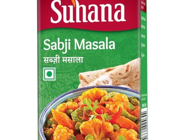 Suhana Subji Masala 50g Box Flavorful Vegetable Dishes.
