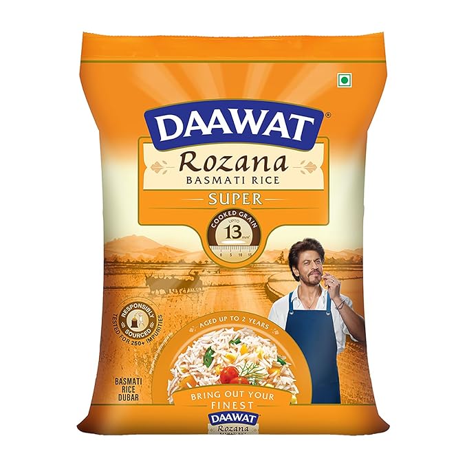 Daawat Rozana Super Basmati Rice 1Kg