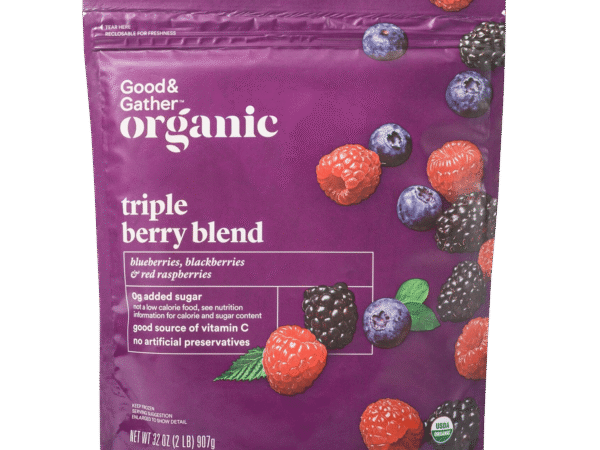 Organic Frozen Triple Berry Blend