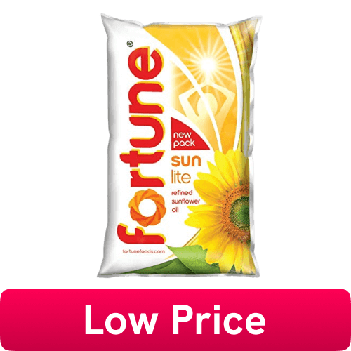 Fortune - Refined Sunflower Oil, 840gm Pouch
