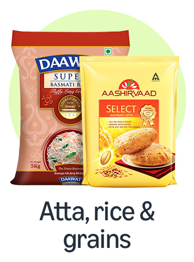 Atta, Daal & Rice