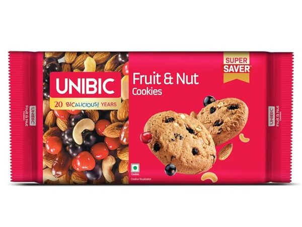 UNIBIC Cookies Fruit & Nut, 450g